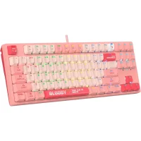 Клавиатура A4Tech Bloody S87 Energy Pink (Bloody BLMS Red Plus) фото 1